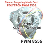 POLYTRON PWM 8556 Spin Dinamo Pengering Mesin Cuci 2 Tabung PWM-8556