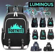 Ready Stock Japanese Harajuku Luminous Bag Canvas Laptop Bag Dragon Ball School Bag Backpack Men Beg