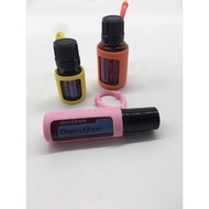 Silicone Essential Oil Bottle Holder, Travel Case, EO Bag, Protective Hanging Case EO 15ml /5ml / 10