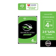 SEAGATE BarraCuda HDD ST4000LM024 / 4TB / 2.5" / / 5400RPM / C/128MB / SATA 6GB/s (ฮาร์ดดิสก์)