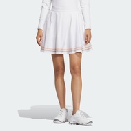 adidas กอล์ฟ กระโปรงพลีต AEROREADY ผู้หญิง สีขาว JF4615