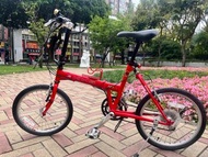 功學社KHS F20-T2 經典小折（紅色）