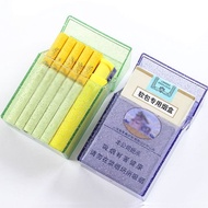 Kotak Simpan Penyimpanan Rokok Tingwe Fashion Plastic Clear Case Aesthetic Isi 20 Batang Bandung