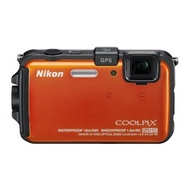 【Direct from Japan】 Nikon Digital Camera COOLPIX AW100 Sunshine Orange AW100OR