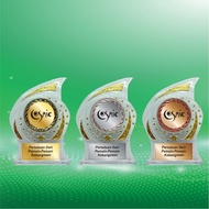 (SS101R G/S/BZ) 5 DAYS DELIVER ; LOGO & WORDING FREE - Souvenir Stand - BACK TO SCHOOL TROPHY