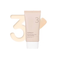 [Clearance] Numbuzin No.3 Porcelain Base-skip Tone Up Beige (35ml / 50ml)