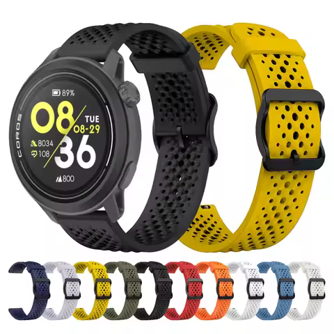 Silicone Waterproof Band For COROS PACE 3/APEX Pro Sports Strap For COROS APEX 46mm/APEX 2 Pro Brace