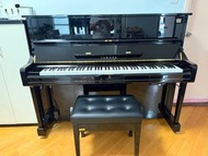 Yamaha U1 黑色立式鋼琴加鋼琴靜音系統