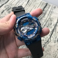 GM-110 GM-110#EARTH STEEL CASE RUBBER STRAP/ PREMIUM COPY ORI / AUTO LIGHT FUNCTION