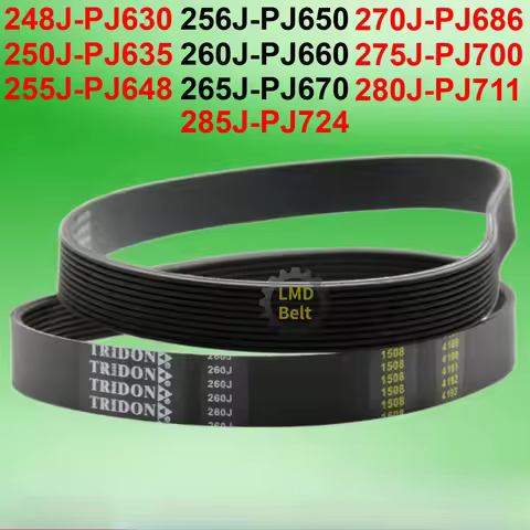 248J rubber conveyor belt 250J 255J 256J 260J 265J 270J 275J 280J 285J belt drive belt treadmill mac