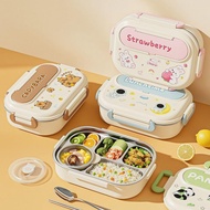 [Bento Box] Bento Box 316 Stainless Steel Bento Box Student Bento Box Office Worker Bento Box Microw