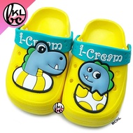 【 BCKL 】Baby & Kids Cartoon Clog Shoes | Kids Boy Girl Pony Dino Sandals Casual Slippers Cute Twins 