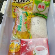 Paket Sembako Ekonomis packing Box Kontainer