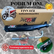 Fin115 Split Pipe Podium One Yamaha Fin115i 2020-2024 There Is A M.a.2 Systems Decorative Fin115i By