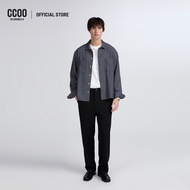 CC DOUBLE O ELASTIC WAIST STRAIGHT PANTS Men's STRAIGHT-Leg With Waistband Model O26WGMA112 (AW26 P3