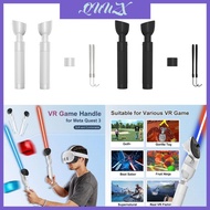 QUU Handle Attachment for Meta Quest 3 Controller Accessories Gorilla Tag Long Arms Grips for Meta Quest 3 VR Beat Saber