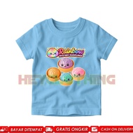 Rainbow Mystery Dumpling Children's T-shirt, Children's Clothing, Free Name