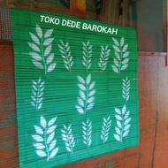 tirai bambu gulung warna HOJOW / tirai bambu gulung penutup teras / tirai bambu gulung luar rumah / 