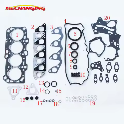 FOR MITSUBISHI LANCER V OR SPACE WAGON 4D68 4D68T Engine Rebuild Kits Auto Engine Parts Full Gasket 