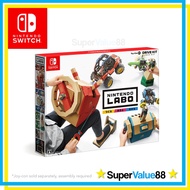 Official Nintendo Labo Toy-Con 03: Vehicle Kit for Switch (Int'l), Mario Kart 8 Deluxe Compatible