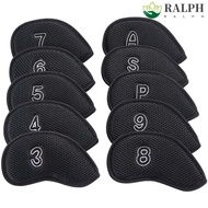RALPH Golf Club Cover Durable 10pcs Golf Head Cover Neoprene Protective Cover With Number Design 3,4