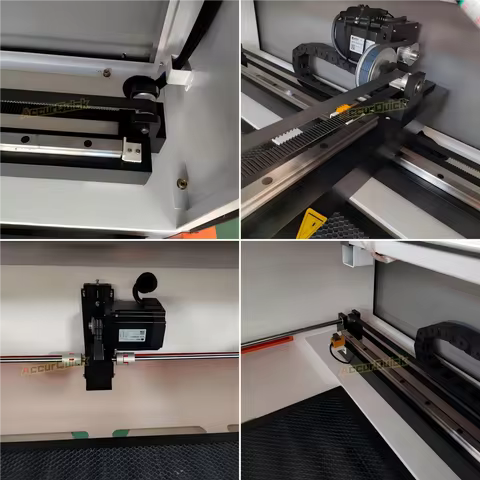 600*400mm 6040 CO2 Laser Cutting Engraving Machine with High-density Honeycomb table