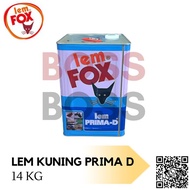 LEM KUNING FOX PRIMA D BLEK 14 KG PEREKAT FURNITURE HPL