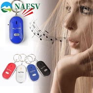 NAESV Keyfinder Flashing Mini Whistle Sensors Pet Tracker Key Locator Light Torch Locator Tracker