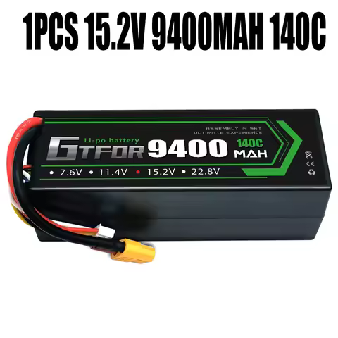 Batteries Lipo 7.6V 11.4V 7.4V 11.1V 15.2V 14.8V 22.2V 2S 3S 4S 6S 9400Mah 6300Mah 6500mAh 6200mAh 0