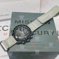 OMEGA X Swatch - 水星 Bioceramic MoonSwatch 斯沃琪 X 歐米茄 手錶 腕錶 禮物