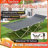 TopStyle Tempat Tidur Lipat Portabel Sofa Santai 1.9M Tempat Tidur Istirahat  Makan Siang Kantor