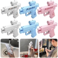 children gun Prank double-sided water gun beach toy water game pop toy kid gun beach toy summer wate