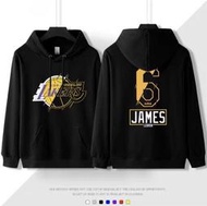 🏀詹皇LeBron James詹姆士長袖連帽T恤上衛衣🏀NBA湖人隊Adidas愛迪達運動籃球衣服大學純棉T男女23