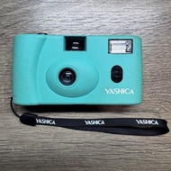 YASHICA MF-1 35mm 135 菲林底片相機 湖水綠色