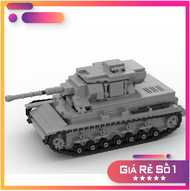 Le Go Đồ Chơi Lắp Ráp Moc Xe Tank Panzer 4 Ausf W2