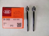 ลูกหมากแร็ค  TOYOTA  VIOS1NZ-FEปี20032004  555 แท้ๆ  ราคาคู่ละ750บาท