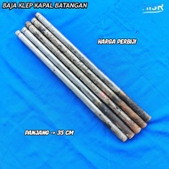Batang baja klep kapal bekas asli baja nempel magnet bahan pembuatan perbilahan berkualitas