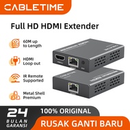 CABLETIME HDMI Extender Over LAN Cable HDMI for Industrial