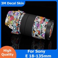 SEL18135 Camera Lens Sticker Coat Wrap Protective Film Body Protector Decal Skin For Sony E 18-135 1