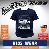 kaos anak VW kodok volkswagen beetle tshirt VW combi volks wagen buzz baju otomotif VW008A