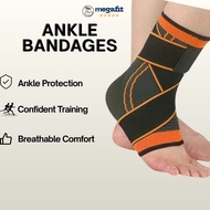 MEGAFIT Ankle Support Sports Ankle Guard Protective Bandage Avoid Foot Injury Bandage