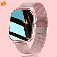 สมาร์ทวอท์ชสำหรับผู้ชายผู้หญิงของขวัญ1.81 "หน้าจอสัมผัสเต็มรูปแบบนาฬิกาออกกำลังกายกีฬาโทรบลูทูธนาฬิกาข้อมือ smartwatch Digital