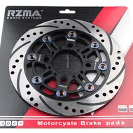 RZMA Floating Disk Brake Disc for Honda 125/Full Size Motor Four-Hole Brake Disc 220 Disc Brake อุปก
