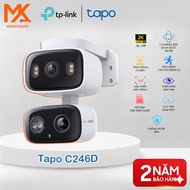 [Genuine TAPO] Tapo C246D 6M– Wi-Fi Security Camera Dual Lens Scanning | Indoor & Outdoor | Sharp Im