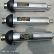 Shijiro model exhaust hubcap cover set pnp Al metik UK condom tube 4& 5 inch inlet 38mm