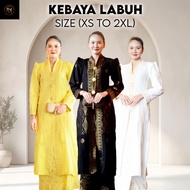 SIZE S-2XL | KEBAYA EXCLUSIVE LABUH | SONGKET TENUN 100% COTTON| BUNGA TABUR  | BAJU RAYA 2025 VIRAL