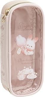 San-X PT16001 Sugar Coco Pen Pouch, Size: H 7.9 x W 3.1 x D 2.0 inches (20 x 8 x 5 cm)