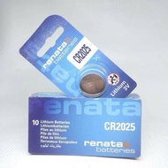 BATTERY BATTERY BATTERY BATTERY RENATA CR2025 CR 2025 ORIGINAL