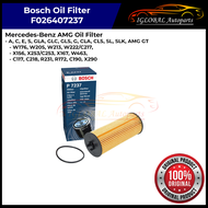Bosch Oil Filter P7237 - Mercedes-Benz AMG A C E S G Class GLA GLC GLS CLA CLS SL SLK AMG GT (M133 M