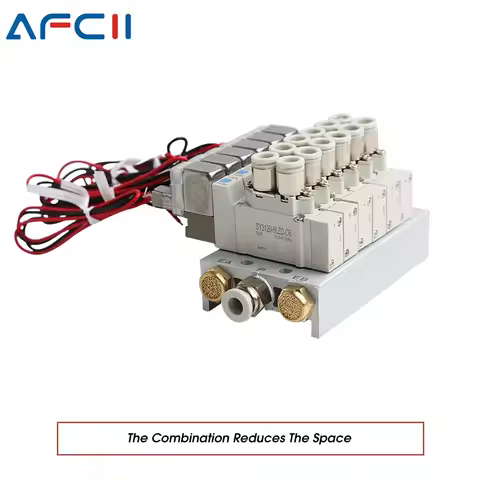 SY7120 Multi-way Solenoid Valve Combination Single Electronically Controlled Valve SY7120-5LZD-01 SY